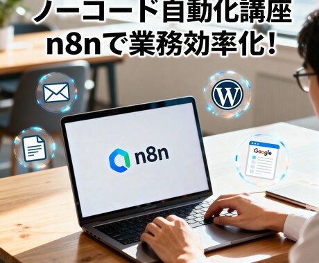 AI自動化ツールを自作！n8n活用方法を解説します 初心者・非エンジニアでも今日から自動化できる！ イメージ1