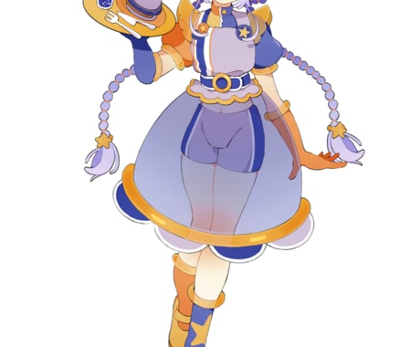立ち絵制作します ゲーム、VTuber、TRPGの立ち絵制作します！ イメージ2