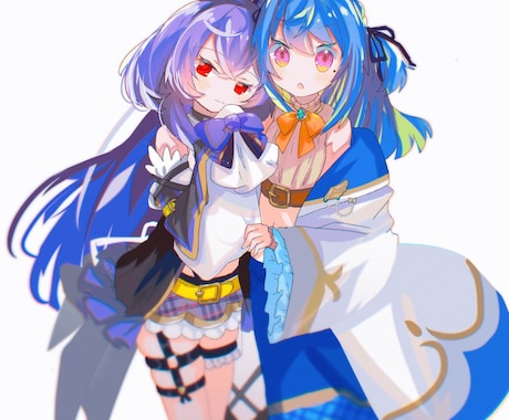 商業個人使用問わず、イラストおかきしまます 動画からアイコンまで、キャラクターイラスト中心です イメージ2