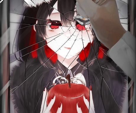 バストアップ＋ミニキャラ描きます 雰囲気に合わせてかわいく描きますOC・うちよそ歓迎しています イメージ2