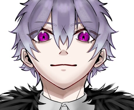 オリジナルSNSアイコン描きます 背景単色と透過の２枚付き！！(最短2日で対応します！！！！) イメージ2