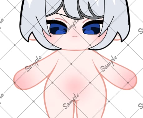 推しぬい お顔刺繍します 推しぬい・TRPG等自創作キャラぬい向けの 【お顔刺繍のみ】 イメージ2