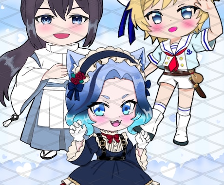 可愛いSDイラスト描きます イメージ1