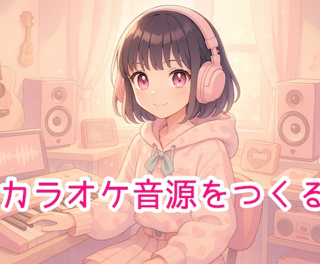 お試し価格でカラオケ音源つくります デジタルからバンドサウンドまで幅広いジャンル可能です イメージ1