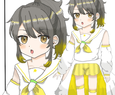 イラストかきます キャラクターデザイン、イラストお任せください。 イメージ1