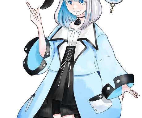 キャラデザや立ち絵、デフォルメキャラ等を作成します TRPGや動画等立ち絵、アイコン等にお勧めのキャラデザイン イメージ2