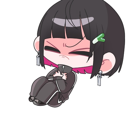 可愛いデフォルメキャラ描きます グッズなどで使用できるイラストを納品させていただきます イメージ1