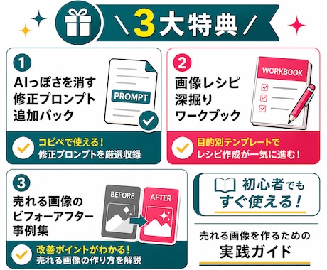 AI画像を"売れる資産"に変えるやり方教えます 画像を起点に、発信と収益を動かし続けられる仕組み作れます イメージ2