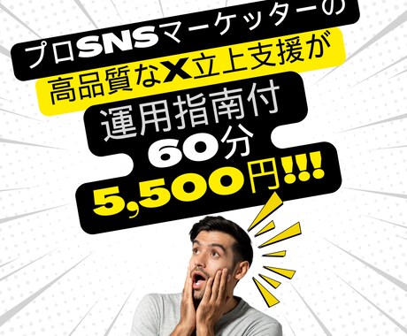 成果にコミット！X立ち上げ伴走します ビデオチャットでXアカウント立ち上げ支援と運用指南をします イメージ1