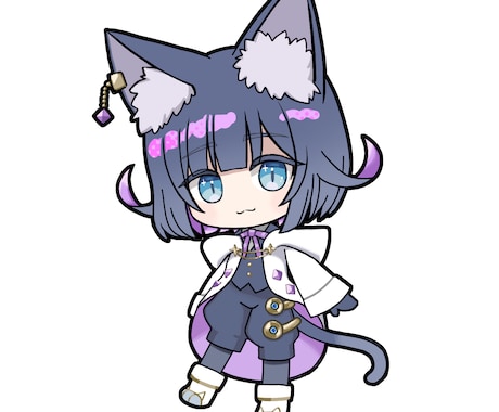 全身ミニキャライラストお作りします イメージ1