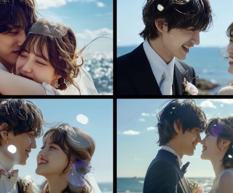 おしゃれでかっこいいオープニングムービー制作します かっこいい｜躍動感｜盛り上がる｜お洒落な結婚式入場動画です イメージ1