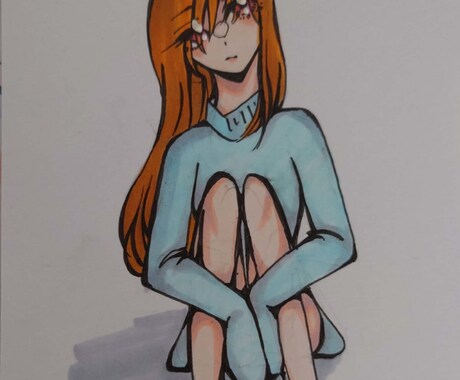 ポストカードにアナログイラストをお描きします ポストカードにシンプルなイラストをお描きします！ イメージ1
