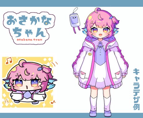 格安でVTuberモデル全行程制作します 1名様のみ1万円!!これ一つでVTuberデビューできるかも イメージ2