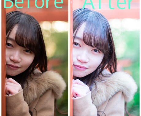 簡単・高品質！人物写真を劇的かつ綺麗に仕上げます Lightroomによる画像編集 イメージ2