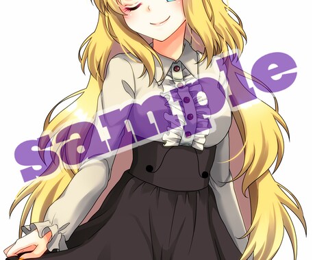 女の子キャラの立ち絵描きます 歌ってみた、動画実況などにぜひ！ イメージ1
