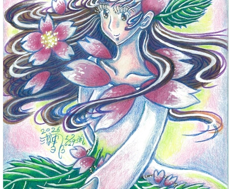 ちょっと個性派タッチのアイコン、ヘッダー等描きます 水彩と色鉛筆の質感が温かい、個性派キャラのアイコンをどうぞ! イメージ1