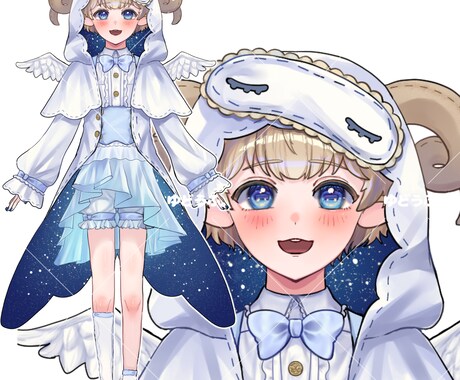 先着5名様！最安価で迅速！商用利用◎立ち絵作ります ミニキャラもOK！速いのに追加料金無し！かわいいが得意です！ イメージ2