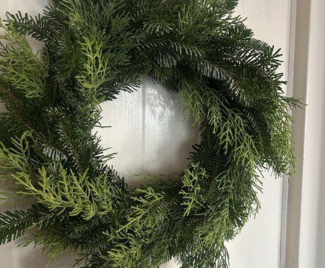 クリスマスリース作ります クリスマスのオリジナルリースです イメージ2