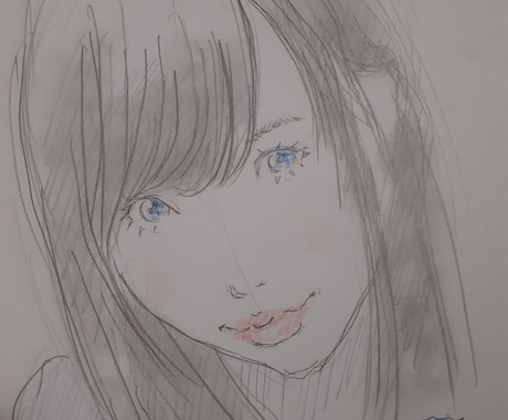 かわいい女の子のイラスト描きます 街中にいそうな可愛くてどこかカッコいい女の子のイラストです。 イメージ1