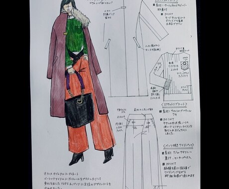 レディースデザイン提案します トレンドレディースデザイン企画します イメージ1