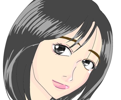 少女漫画風の似顔絵作成します 実物より可愛く・格好良く描いて欲しいと願うあなたへ！ イメージ2