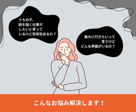 ビデオチャットで美大系の進路相談承ります 美術予備校/美大/デザイナーの経験からお悩みにお答えします！ イメージ2
