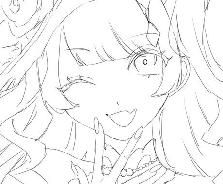初出品【破格】激安でアイコン描きます 胸上イラスト（顔メイン）のイラスト受付します イメージ1