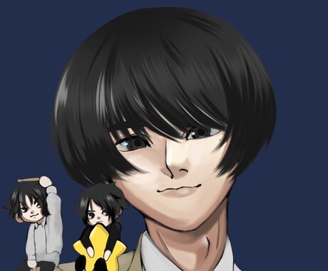 上半身イラスト描きます 厚塗りテイストの上半身イラストを描かせていただきます! イメージ1