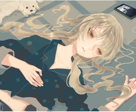 ステキなあなた好みのイラスト描きます 綺麗で儚いタッチのイラストです！待ち受けなどに如何ですか？ イメージ2