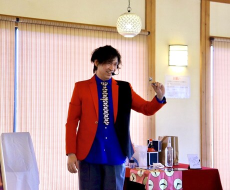 コミカルテーブルマジックで笑いと笑顔をお届けします お誕生会、パーティ等の記念日に魔法使いが笑顔と笑いを届けます イメージ2