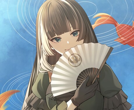 SNSアイコン・動画用イラスト描きます キャラクター単体イラストを一律5000円でお受けします イメージ2