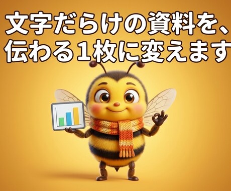 文字だらけの資料を伝わるスライドに変えます イメージ1