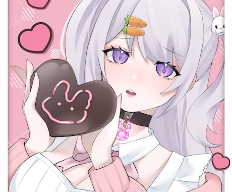 可愛い一枚絵制作します イメージ1