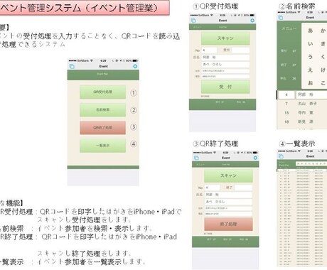 iPadでイベント管理いたします iPadでイベント管理しませんか？ イメージ1