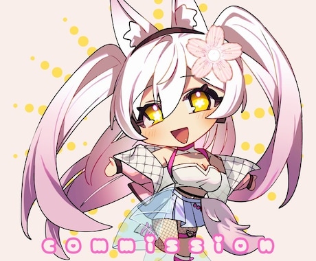 可愛らしいSDキャラクター描きます イメージ1