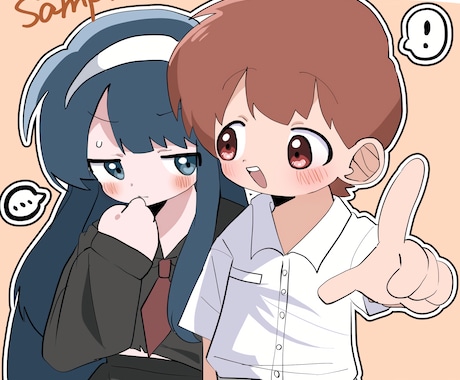 カッコイイ、可愛いアイコンを描きます アニメ調、イラスト調、様々なアイコンイラストを描きます！ イメージ2
