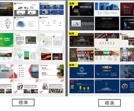 1500円/枚でパワーポイントの資料を作れます 金額3レベル※日本語/外国語のパワポ資料 イメージ1