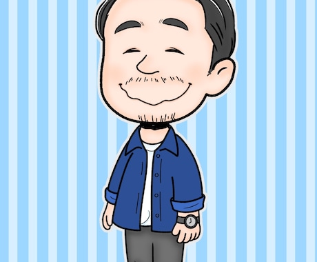 スヌーピー風のゆるかわな似顔絵お描きします イメージ1