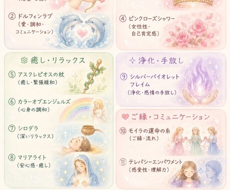21日間♡心・身体を整える遠隔ヒーリングします 内側から整え笑顔あふれる毎日をサポート⟡.* イメージ2