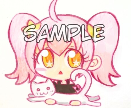 ツイッター等のアイコン、ヘッダー描きます 私のイラスト(デフォルメ他)などで描かせていただきます。 イメージ1