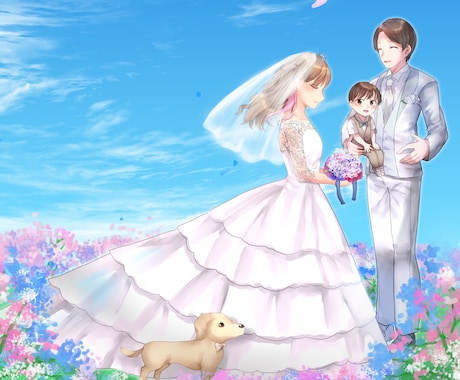 ファンタジーがお好きな方へ！一枚絵描きます 「うちの子」描いてほしい人、必見！ イメージ2