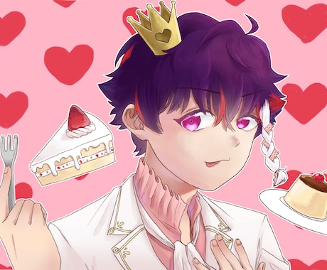 オリジナルキャラもOK！推しのイラストを制作します 夢絵、創作キャラ、推しイラストなどお描きします イメージ2