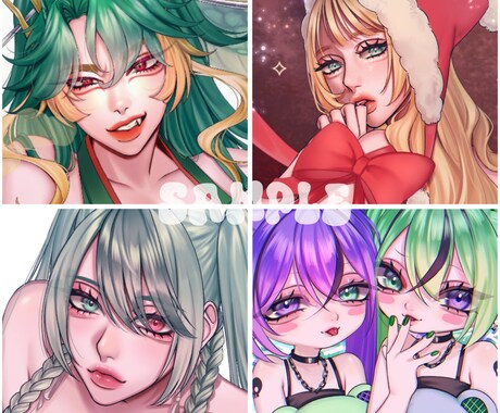 SNS向け　あなただけのアイコンを制作いたします SNSなどで活用出来るイラストを描きます！ イメージ2