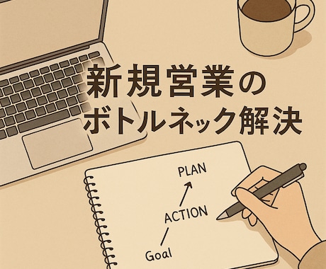 新規営業（大手企業向け）の壁打ちをサポートします 「明日からこれをやろう」が1つ以上持ち帰れるセッション イメージ1
