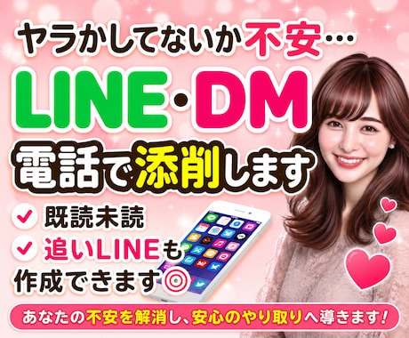 重い女になりたくない彼へのLINEを添削しますます 追いLINE既読未読◎今すぐスッキリしたい方は頼ってください イメージ1