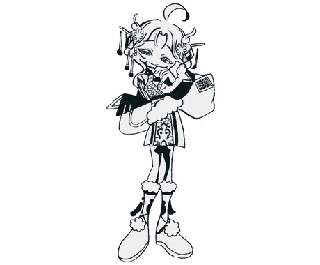 キャラクターイラスト描きます リテイクなし・おまかせ・個性的 イメージ2