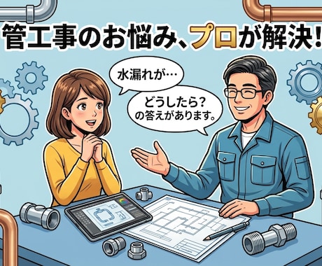 水回り修理。期間限定で無料見積りし診断ます 期間限定で無料にて見積り診断致します！国家資格を保有！ イメージ1