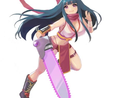 お試し価格★立ち絵お描きします フリーゲーム・TRPG・小説などのキャラクターにどうぞ* イメージ2