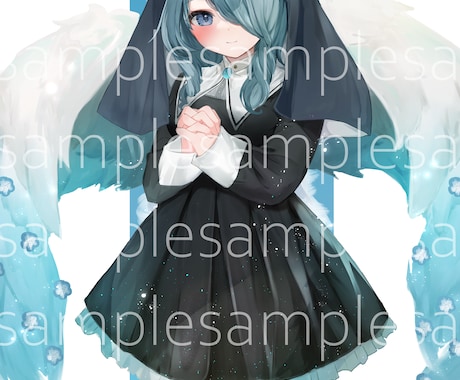 一枚絵、立ち絵イラスト等、可愛いイラスト承ります 商品利用可◎VTuber、活動者の方にお勧めです！ イメージ1