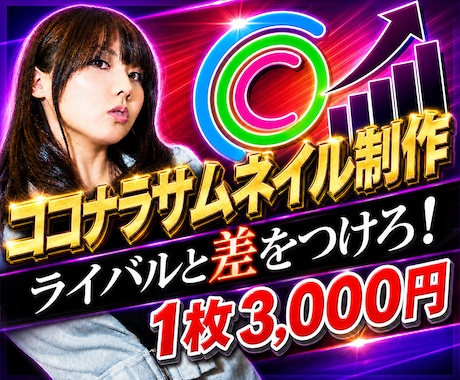 売上アップに!ココナラのサムネイル制作します 信頼感に繋がる「商品」画像をつくってライバルに差をつけよう! イメージ1